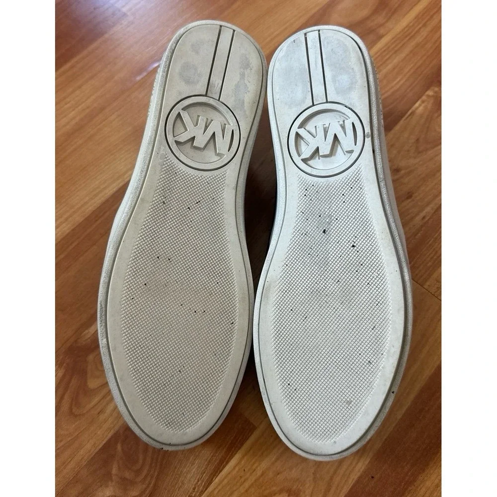 Michael kors patent leather gold glitter stars‎